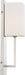 Nuvo Lighting - 60-6691 - One Light Wall Sconce - Vesey - Brushed Nickel / White Fabric
