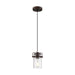 Nuvo Lighting - 60-6731 - One Light Mini Pendant - Antebellum - Mahogany Bronze / Clear Glass