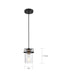 Nuvo Lighting - 60-6733 - One Light Mini Pendant - Antebellum - Black