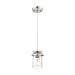 Nuvo Lighting - 60-6734 - One Light Mini Pendant - Antebellum - Polished Nickel / Clear Glass