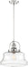 Nuvo Lighting - 60-6758 - One Light Pendant - Basel - Polished Nickel / Clear Glass