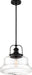 Nuvo Lighting - 60-6759 - One Light Pendant - Basel - Bronze / Clear Glass