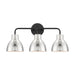 Nuvo Lighting - 60-6773 - Three Light Vanity - Sloan - Matte Black / Polished Nickel