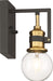 Nuvo Lighting - 60-6971 - One Light Vanity - Intention - Warm Brass / Black