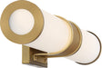 Nuvo Lighting - 62-1602 - LED Vanity - Caper - Brushed Brass