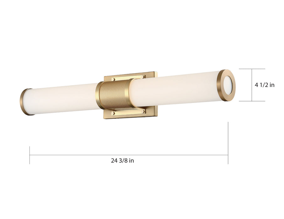 Nuvo Lighting - 62-1602 - LED Vanity - Caper - Brushed Brass