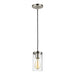 Visual Comfort Studio - 6190301EN7-962 - One Light Mini-Pendant - Zire - Brushed Nickel