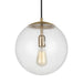 Visual Comfort Studio - 6701801EN7-848 - One Light Pendant - Leo H.G. - Satin Brass