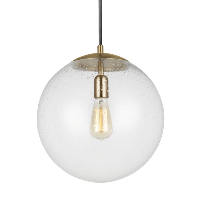 Visual Comfort Studio - 6801801EN7-848 - One Light Pendant - Leo-Hanging Globe - Satin Brass