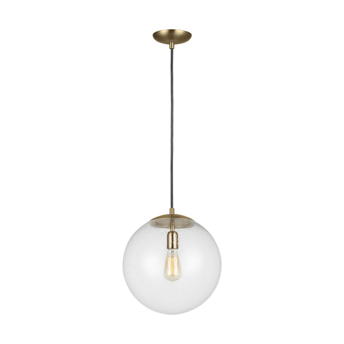 Visual Comfort Studio - 6801801EN7-848 - One Light Pendant - Leo-Hanging Globe - Satin Brass
