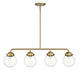 Designers Fountain - 95938-BG - Four Light Island Pendant - Knoll - Brushed Gold
