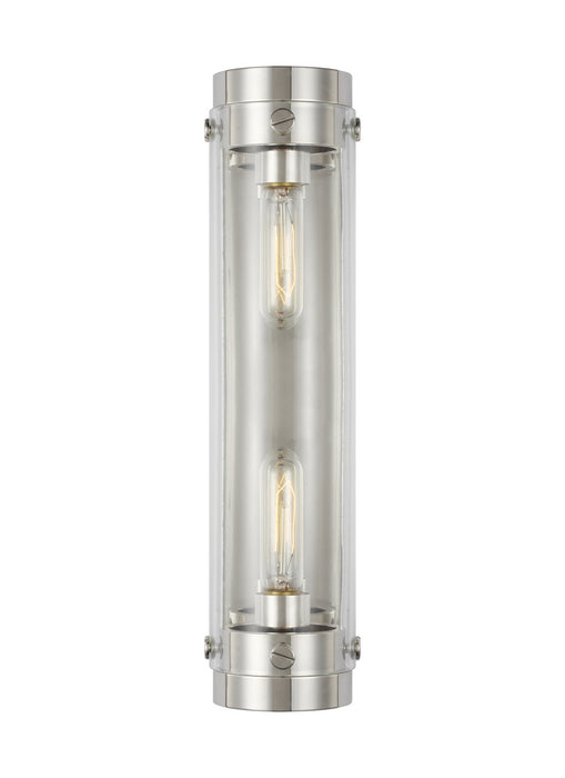 Visual Comfort Studio - CW1002PN - Two Light Wall Sconce - Garrett - Polished Nickel