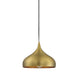 Meridian - M70075NB - One Light Mini Pendant - Mmin2 - Natural Brass