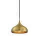 Meridian - M70075NB - One Light Mini Pendant - Mmin2 - Natural Brass