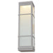 Access - 20040LEDDMG-SAT/RFR - LED Wall Fixture - Metropolis - Satin