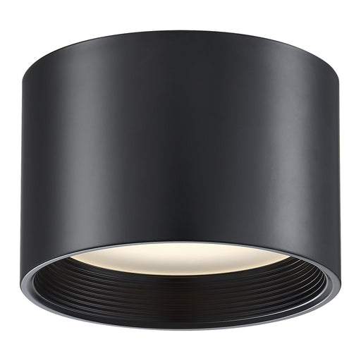 Reel LED Flush Mount Black