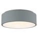 Access - 50941LEDD-GRY/ACR - LED Flush Mount - Radiant - Gray
