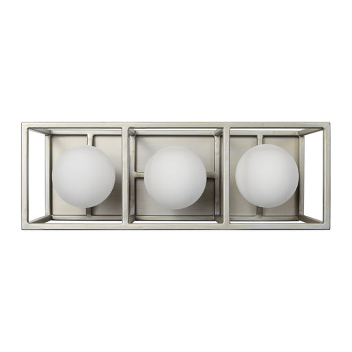 Plaza Three Light Bath Silverado/Carbon