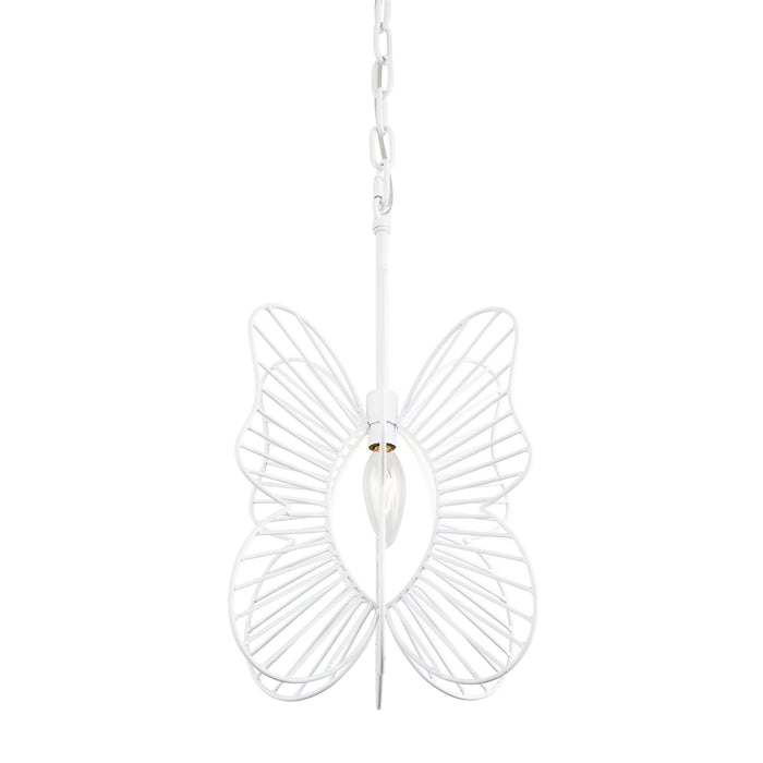 Varaluz - 330M01WH - One Light Mini Pendant - Monarch - White