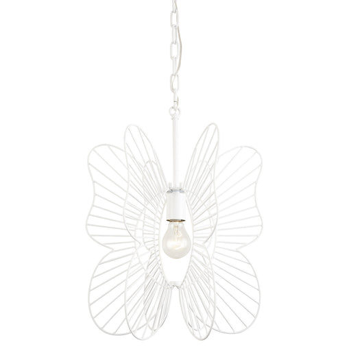 Monarch One Light Mini Pendant White