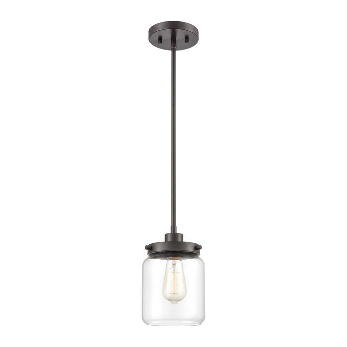 ELK Home - 85216/1 - One Light Mini Pendant - Mason - Oil Rubbed Bronze