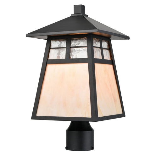 ELK Home - 87054/1 - One Light Outdoor Post Lantern - Cottage - Matte Black