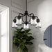 Livex Lighting - 40025-04 - Five Light Chandelier - Lawrenceville - Black
