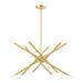 Livex Lighting - 46776-12 - 12 Light Chandelier - Soho - Satin Brass