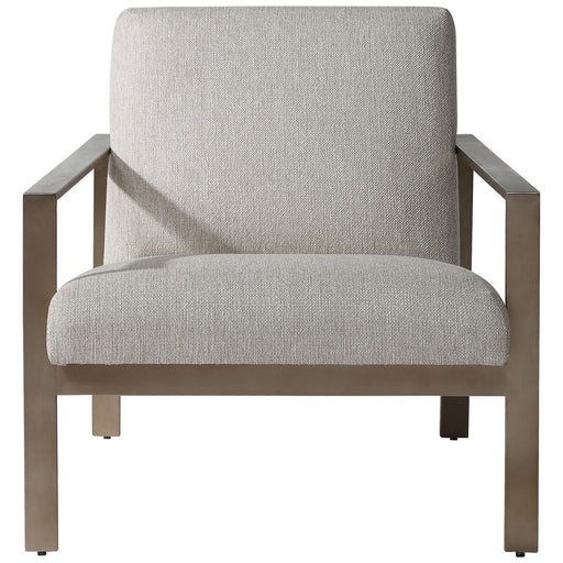 Wills Accent Chair Antique Brushed Brass