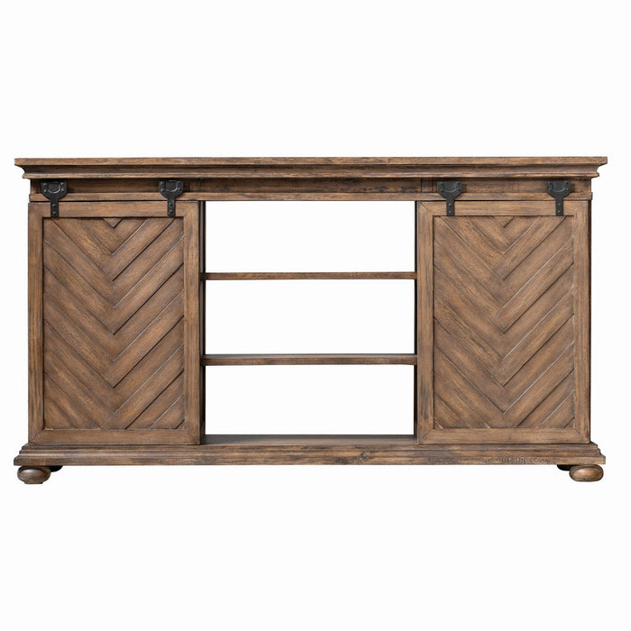 Uttermost - 25445 - Media Console - Primalia - Aged Black Iron