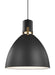 Visual Comfort Studio - P1442MB-L1 - LED Pendant - Brynne - Matte Black