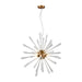 ELK Home - D4144 - LED Chandelier - Spiritus - Aged Brass