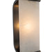 Abbott One Light Wall Sconce Urban Bronze/Alabaster-Sconces-Alora-Lighting Design Store