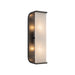 Abbott Two Light Vanity Urban Bronze/Alabaster-Bathroom Fixtures-Alora-Lighting Design Store