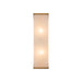 Abbott Two Light Vanity Vintage Brass/Alabaster-Bathroom Fixtures-Alora-Lighting Design Store