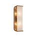 Abbott Two Light Vanity Vintage Brass/Alabaster-Bathroom Fixtures-Alora-Lighting Design Store