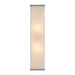 Abbott Two Light Vanity Polished Nickel/Alabaster-Bathroom Fixtures-Alora-Lighting Design Store