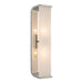 Abbott Two Light Vanity Polished Nickel/Alabaster-Bathroom Fixtures-Alora-Lighting Design Store