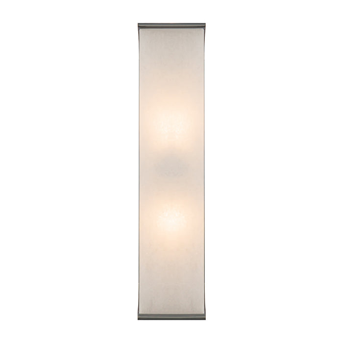 Abbott Two Light Vanity Urban Bronze/Alabaster-Bathroom Fixtures-Alora-Lighting Design Store