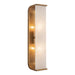 Abbott Two Light Vanity Vintage Brass/Alabaster-Bathroom Fixtures-Alora-Lighting Design Store