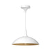 Abel One Light Pendant White-Pendants-Alora-Lighting Design Store