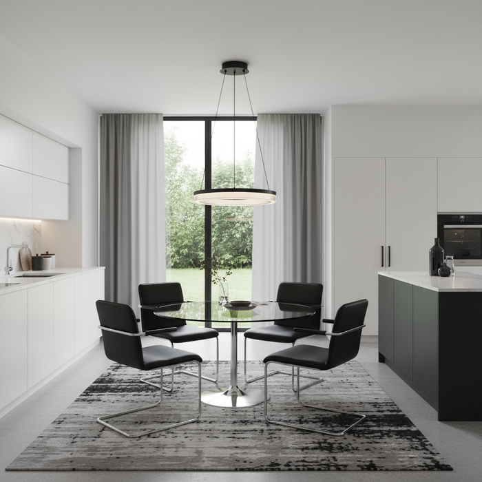 Ari LED Pendant Black-Pendants-Artcraft-Lighting Design Store