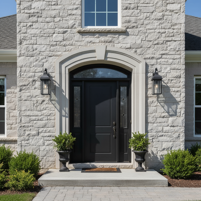 Madrid One Light Outdoor Wall Sconce Black-Exterior-Artcraft-Lighting Design Store