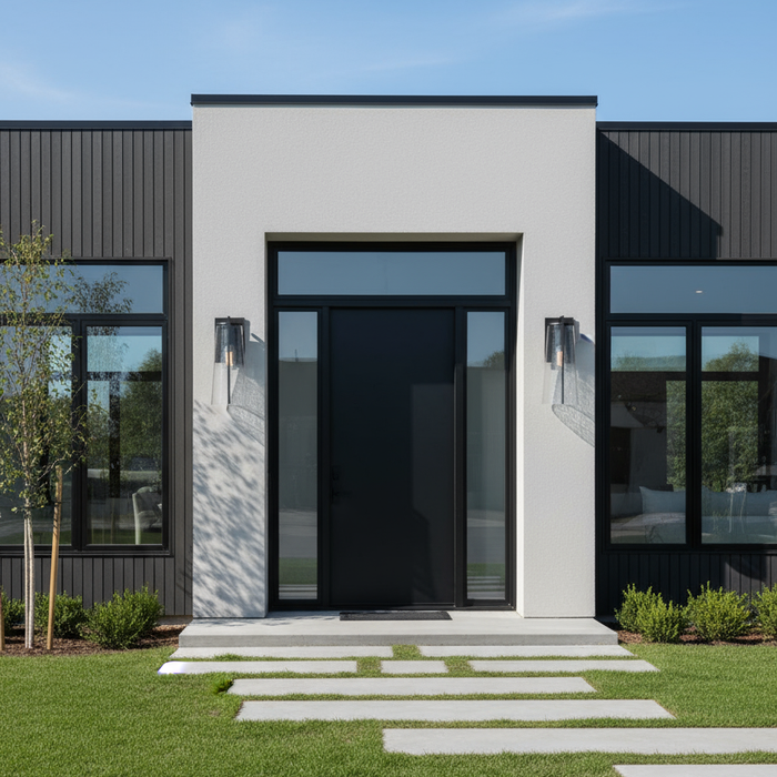 Portofino One Light Outdoor Wall Sconce Black-Exterior-Artcraft-Lighting Design Store