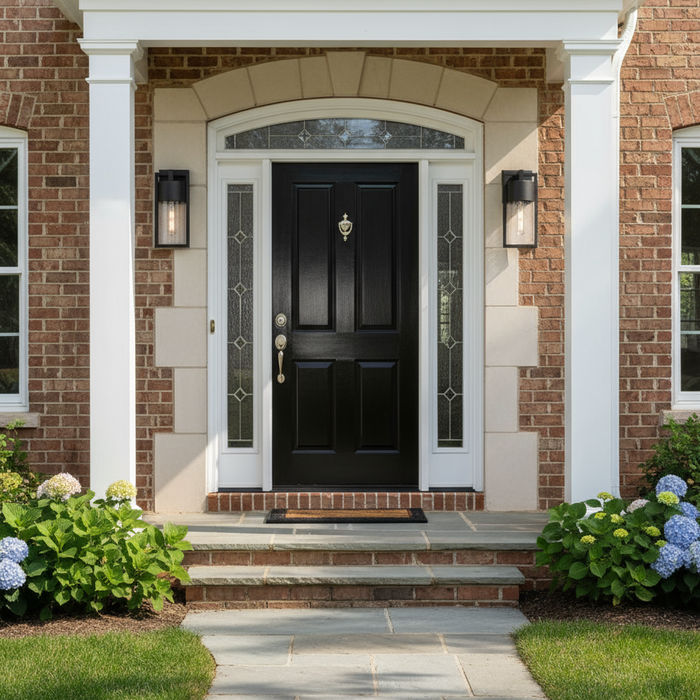 Bond LED Outdoor Wall Mount Black-Exterior-Artcraft-Lighting Design Store