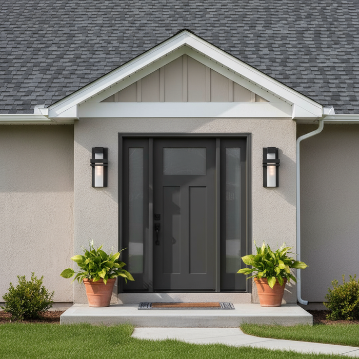 Camden LED Outdoor Wall Mount Black-Exterior-Artcraft-Lighting Design Store