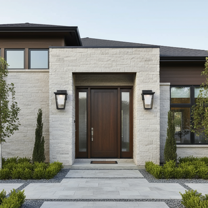 Waterbury LED Outdoor Wall Mount Black-Exterior-Artcraft-Lighting Design Store