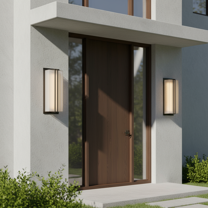 Sausalito LED Outdoor Wall Mount Black-Exterior-Artcraft-Lighting Design Store