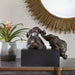 Playful Pachyderms Figurines Antique Bronze-Home Accents-Uttermost-Lighting Design Store