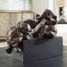 Playful Pachyderms Figurines Antique Bronze-Home Accents-Uttermost-Lighting Design Store